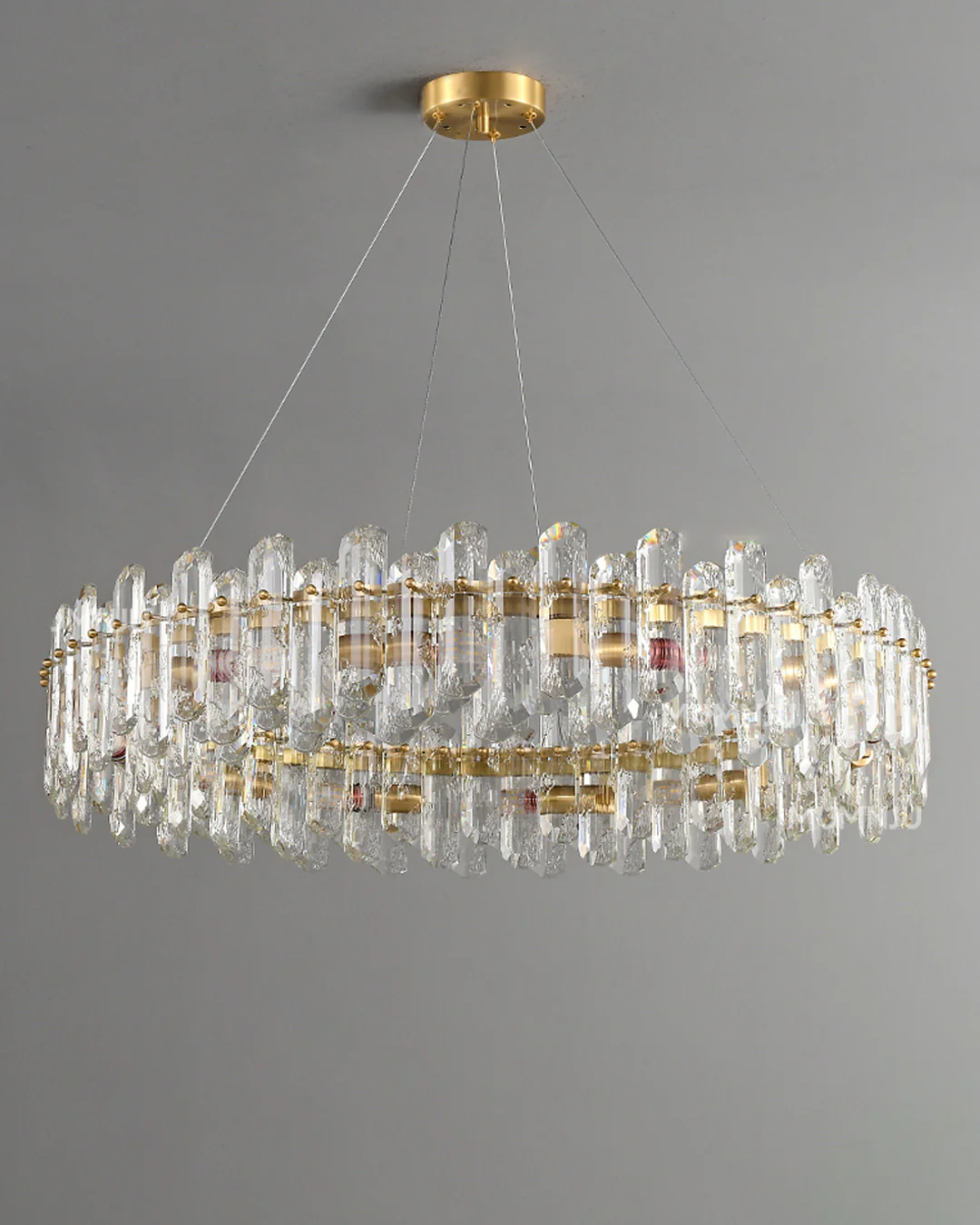 WOMO Crystal Round Chandelier-WM2406 - Image 6