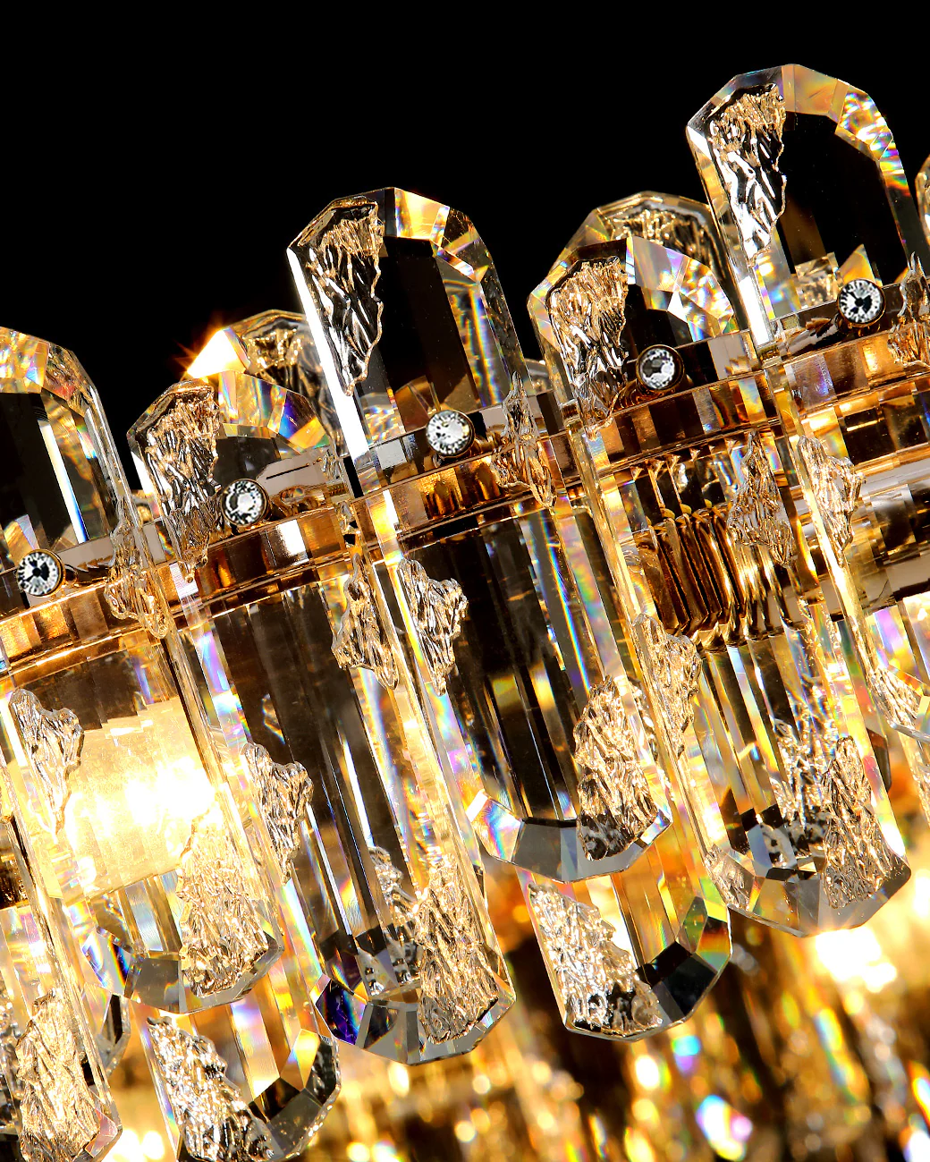 WOMO Crystal Round Chandelier-WM2406 - Image 7