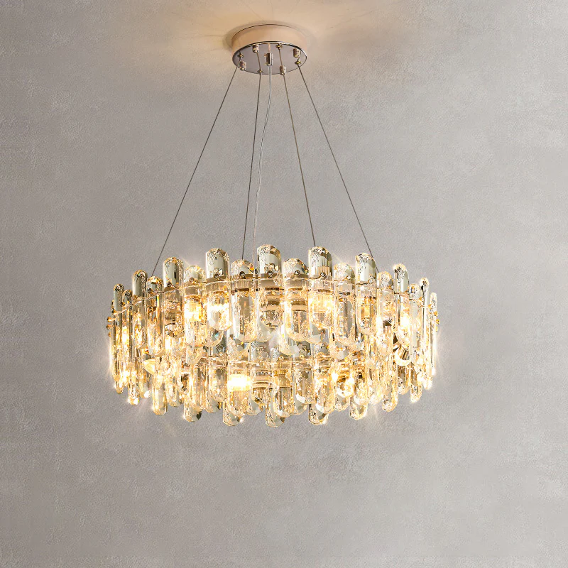 WOMO Crystal Round Chandelier-WM2406 - Image 8