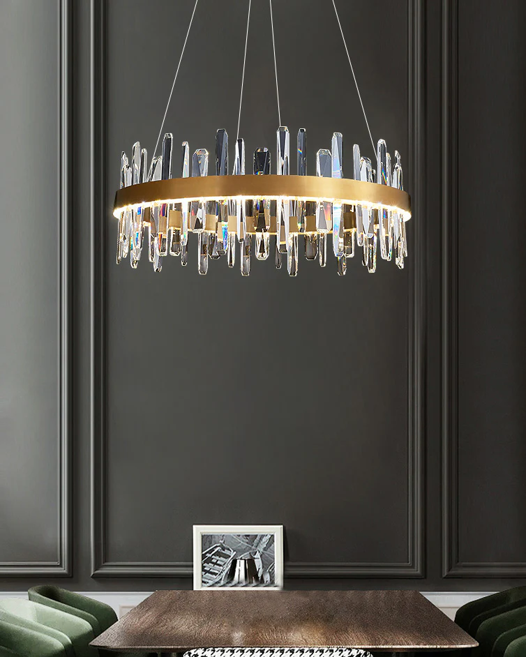 WOMO Round Crystal Chandelier-WM2485a - Image 7