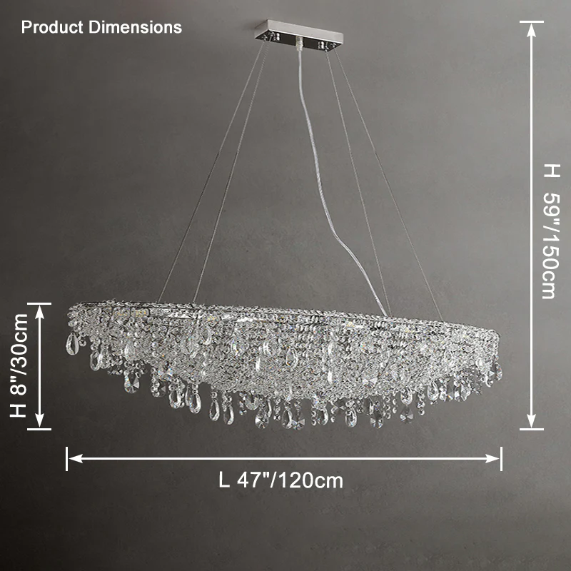 WOMO Crystal Ship Chandelier-WM2629 - Image 16