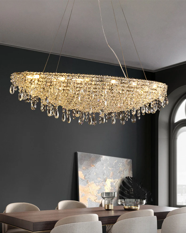 WOMO Crystal Ship Chandelier-WM2629 - Image 7