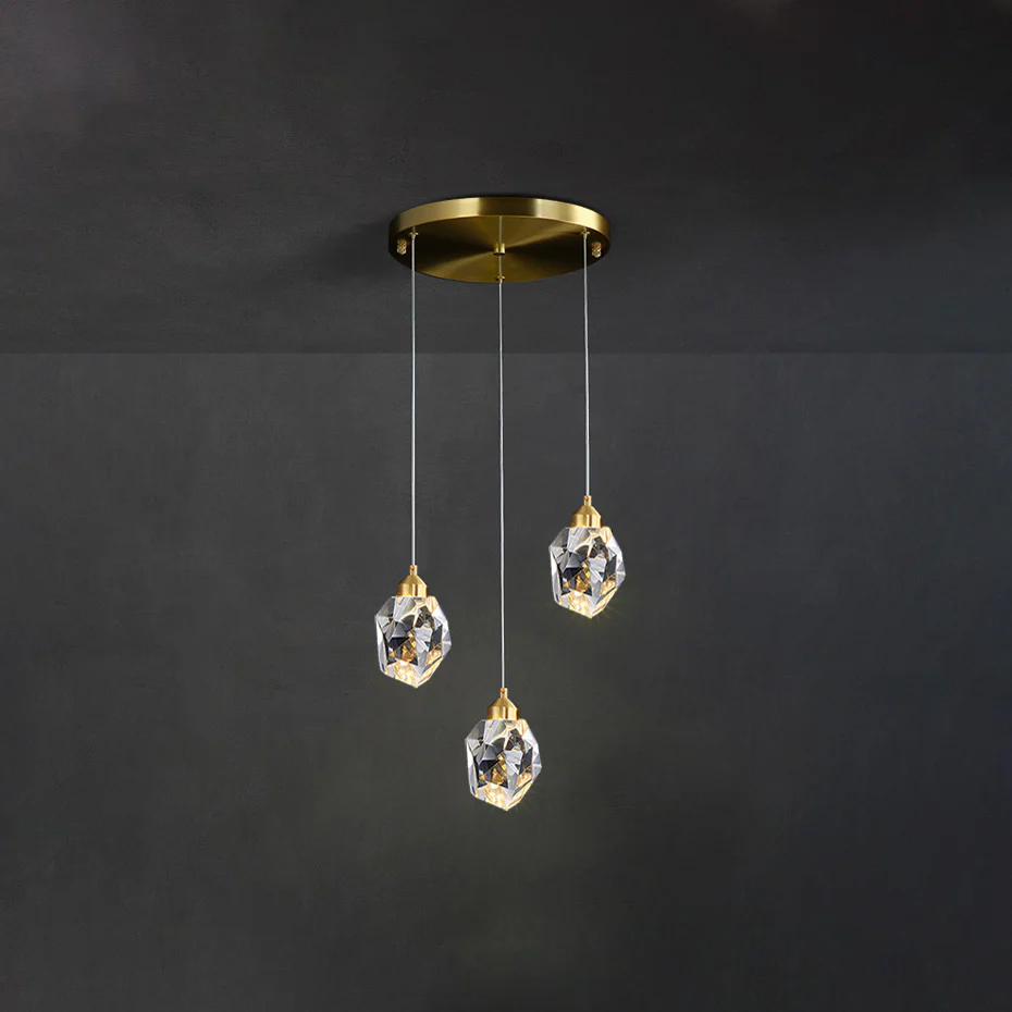 WOMO Rock Crystal Rain Chandelier-WM2189 - Image 52