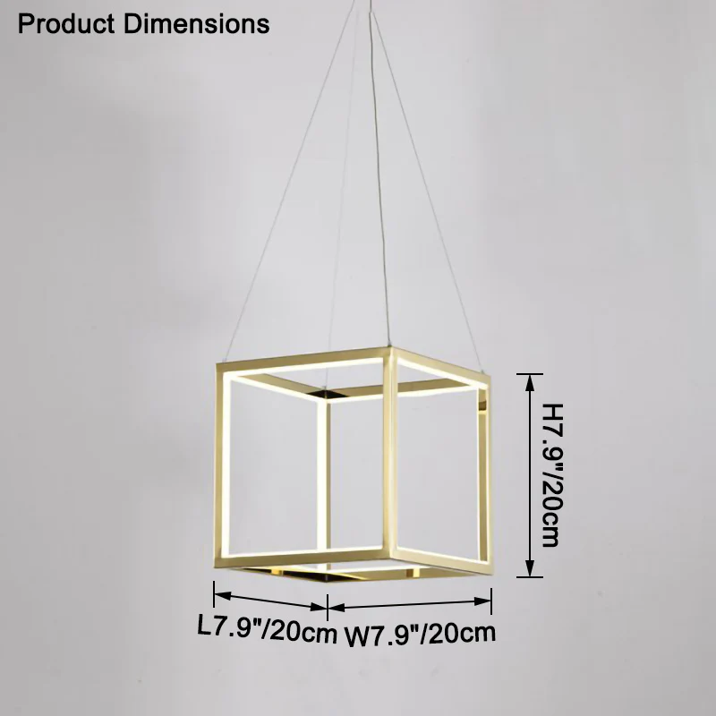 WOMO Cube Led Chandelier-WM2571 - Image 18