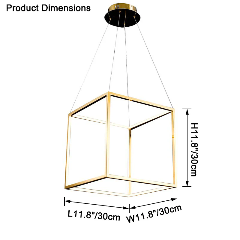 WOMO Cube Led Chandelier-WM2571 - Image 20