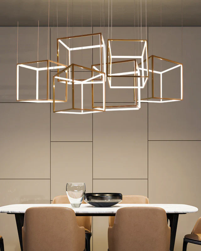 WOMO Cube Led Chandelier-WM2571 - Image 6