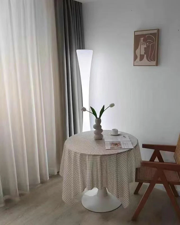 WOMO Tall Cylinder Floor Lamp with Hue Dimmer-WM7043 - Image 15