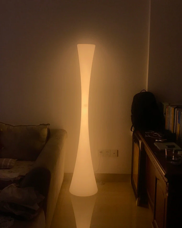 WOMO Tall Cylinder Floor Lamp with Hue Dimmer-WM7043 - Image 33