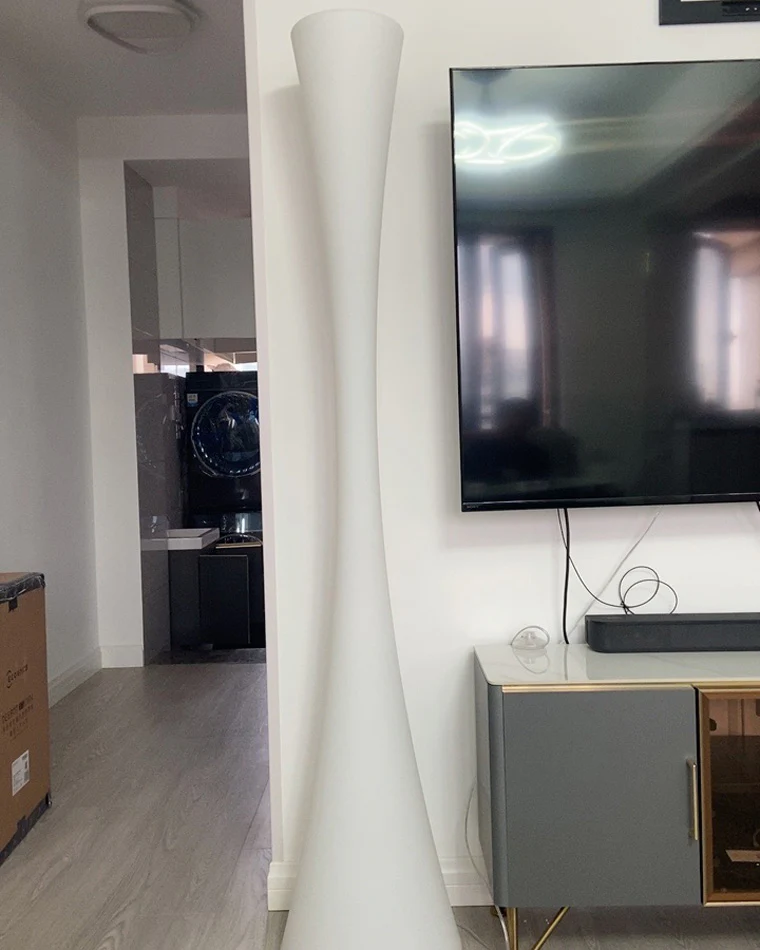 WOMO Tall Cylinder Floor Lamp with Hue Dimmer-WM7043 - Image 34