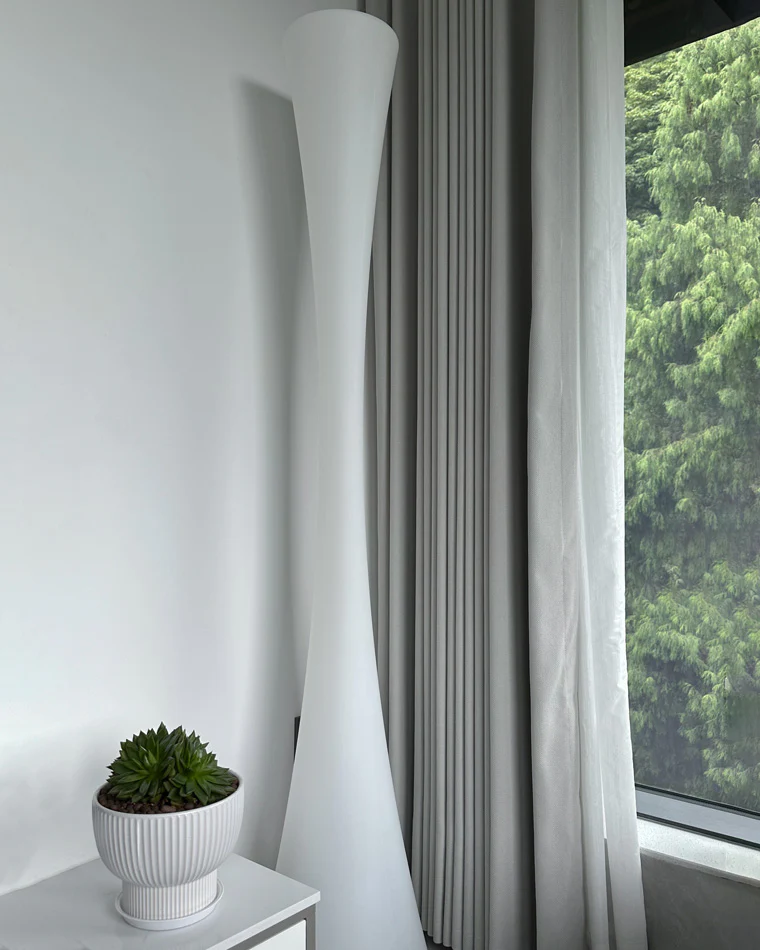 WOMO Tall Cylinder Floor Lamp with Hue Dimmer-WM7043 - Image 41