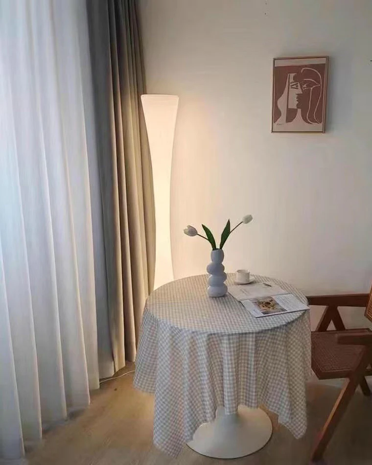 WOMO Tall Cylinder Floor Lamp with Hue Dimmer-WM7043 - Image 43