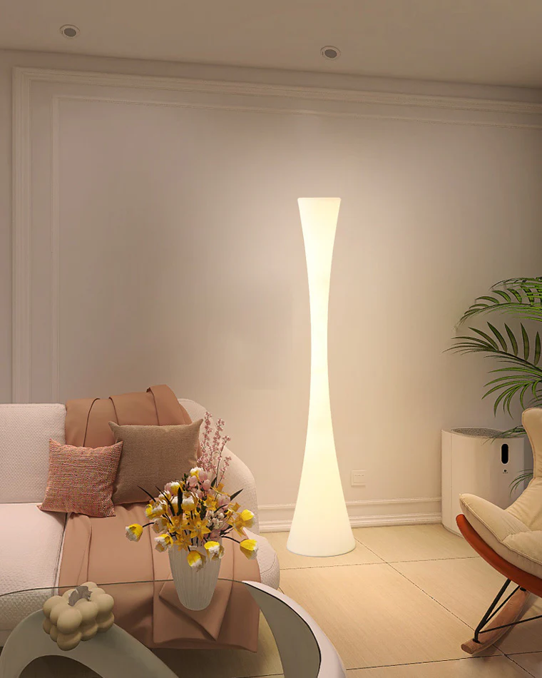 WOMO Tall Cylinder Floor Lamp with Hue Dimmer-WM7043 - Image 46