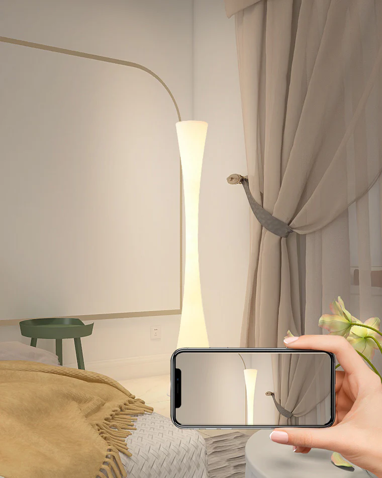 WOMO Tall Cylinder Floor Lamp with Hue Dimmer-WM7043 - Image 51