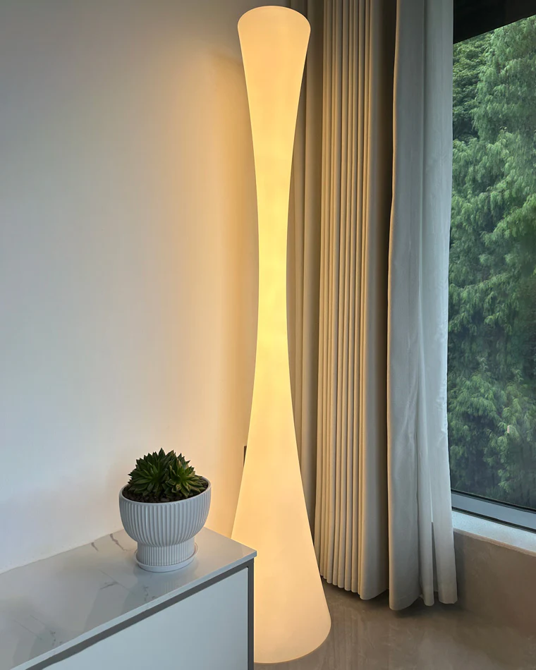 WOMO Tall Cylinder Floor Lamp with Hue Dimmer-WM7043 - Image 80