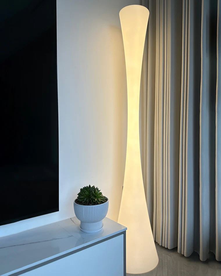 WOMO Tall Cylinder Floor Lamp with Hue Dimmer-WM7043 - Image 83