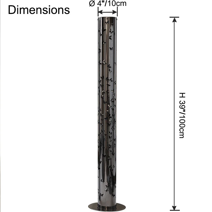 WOMO Cylinder Ambient Floor Lamp-WM7121 - Image 34