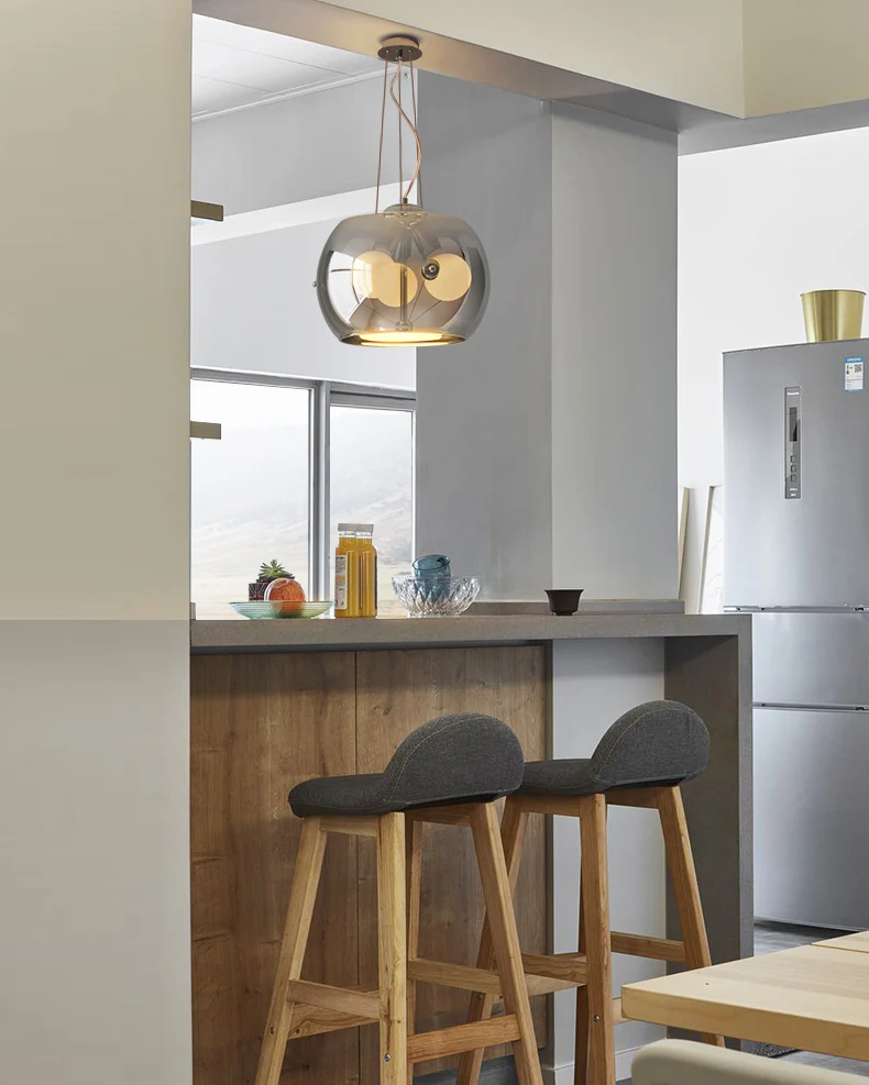 WOMO Cylinder Glass Pendant Light-WM3007 - Image 8