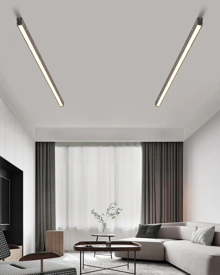 WOMO Dimmable Linear Flush Mount Ceiling Light-WM1003 - Image 19
