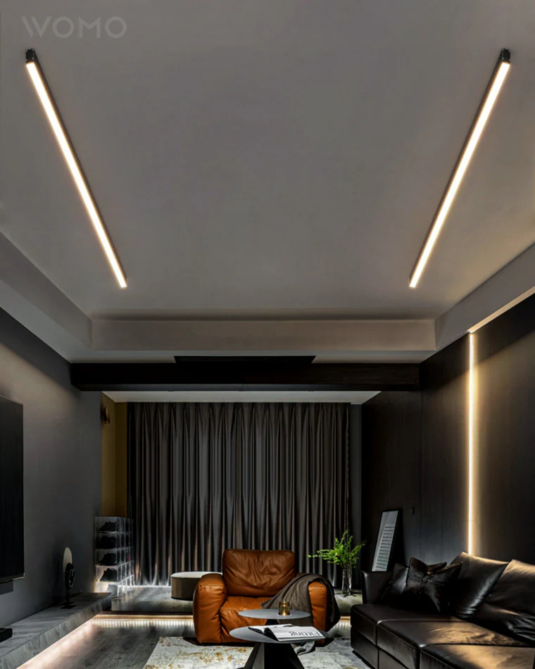 WOMO Dimmable Linear Flush Mount Ceiling Light-WM1003 - Image 22