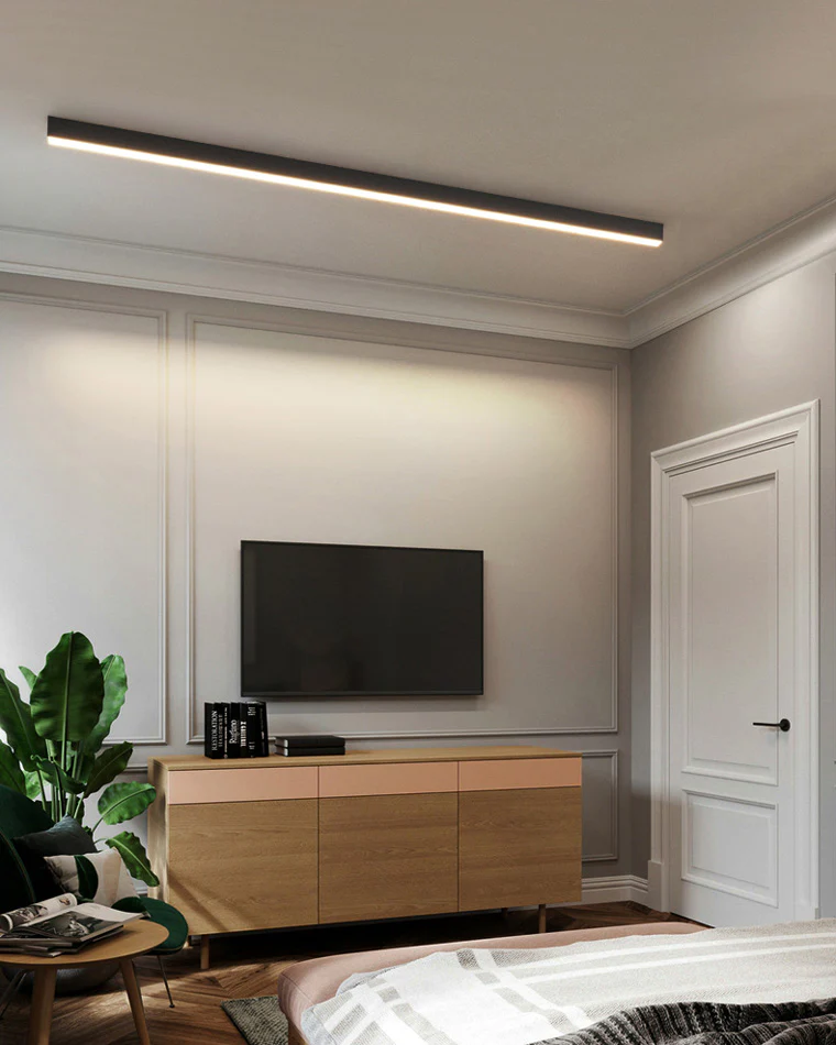 WOMO Dimmable Linear Flush Mount Ceiling Light-WM1003 - Image 29