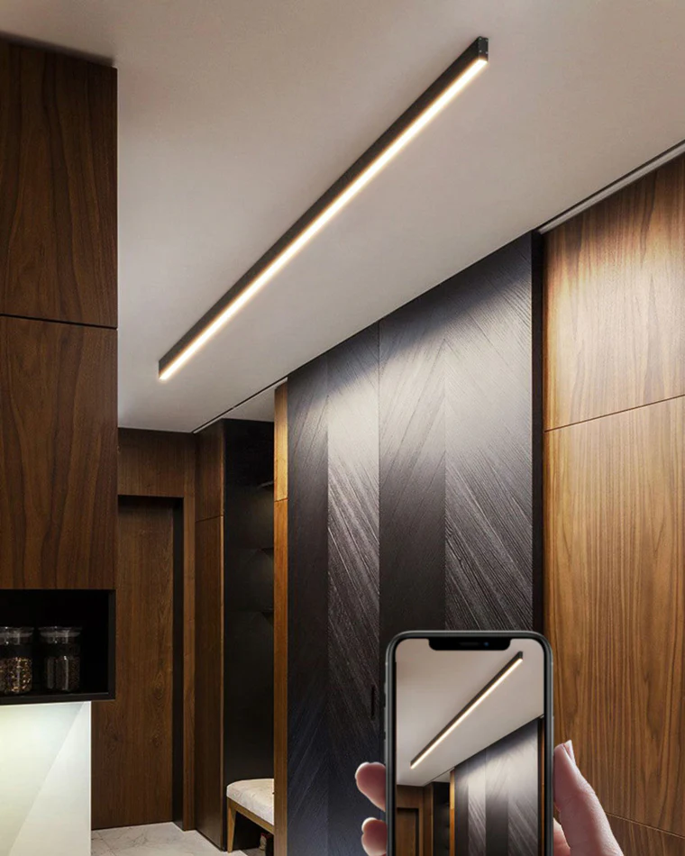 WOMO Dimmable Linear Flush Mount Ceiling Light-WM1003 - Image 33