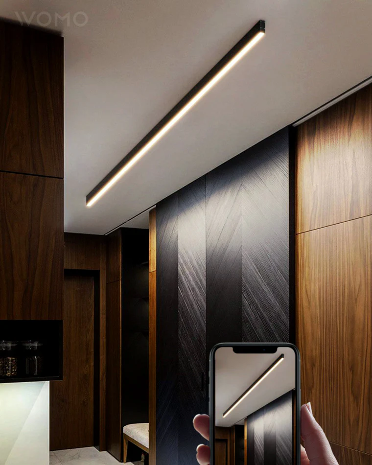 WOMO Dimmable Linear Flush Mount Ceiling Light-WM1003 - Image 34