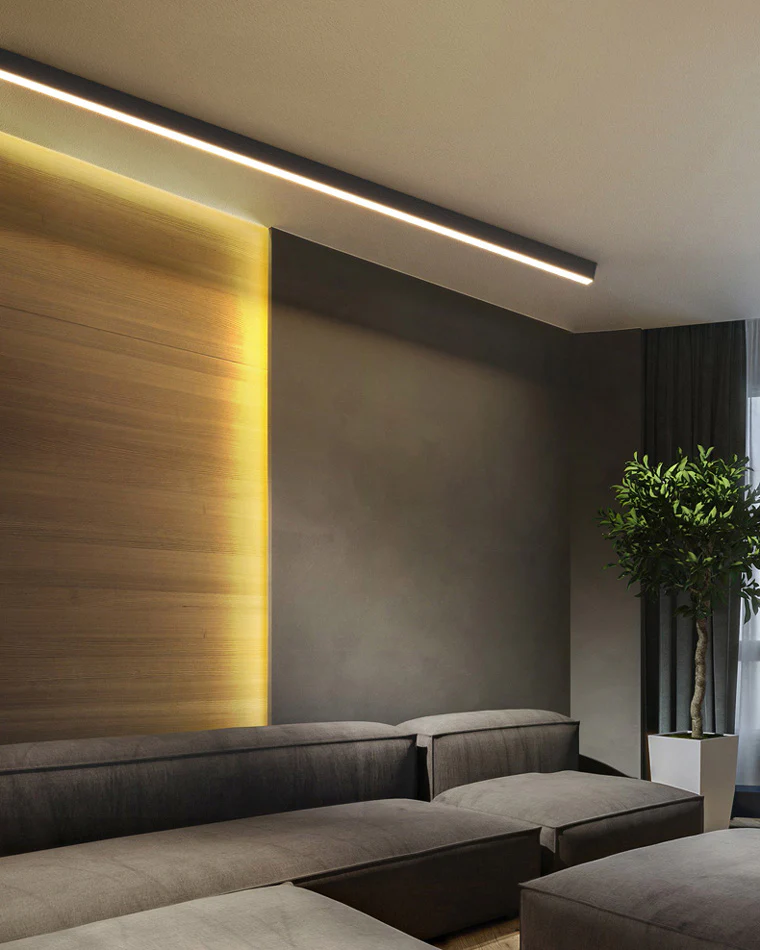 WOMO Dimmable Linear Flush Mount Ceiling Light-WM1003 - Image 36