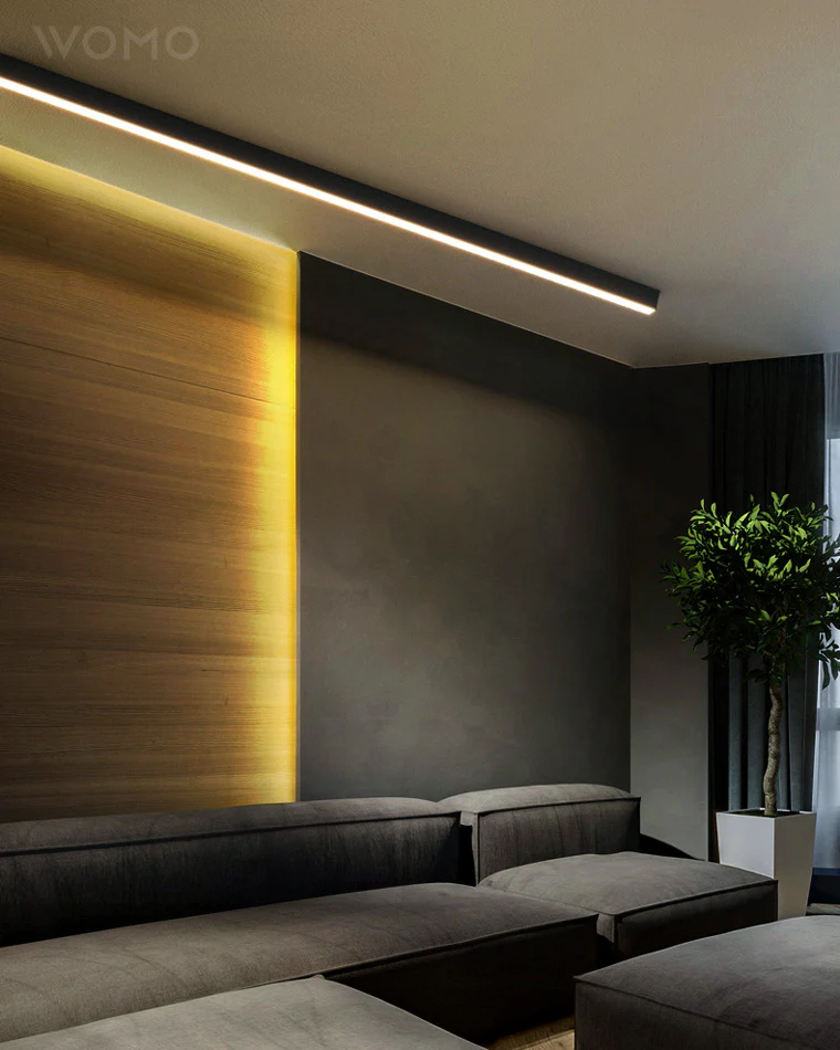 WOMO Dimmable Linear Flush Mount Ceiling Light-WM1003 - Image 38