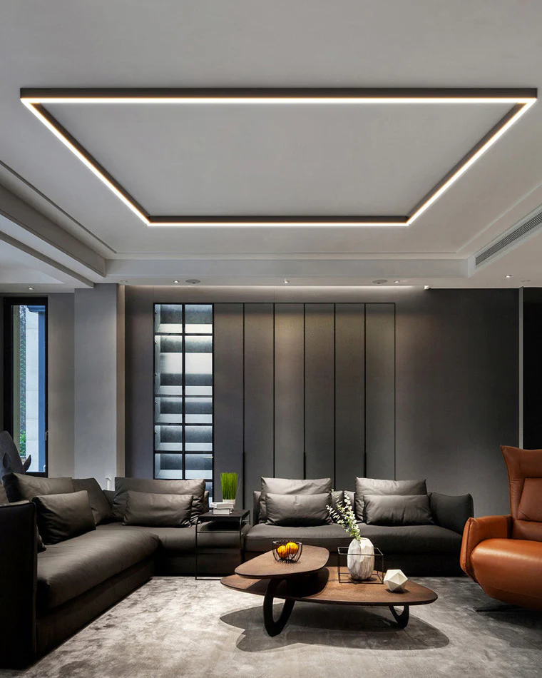 WOMO Dimmable Linear Flush Mount Ceiling Light-WM1003 - Image 6