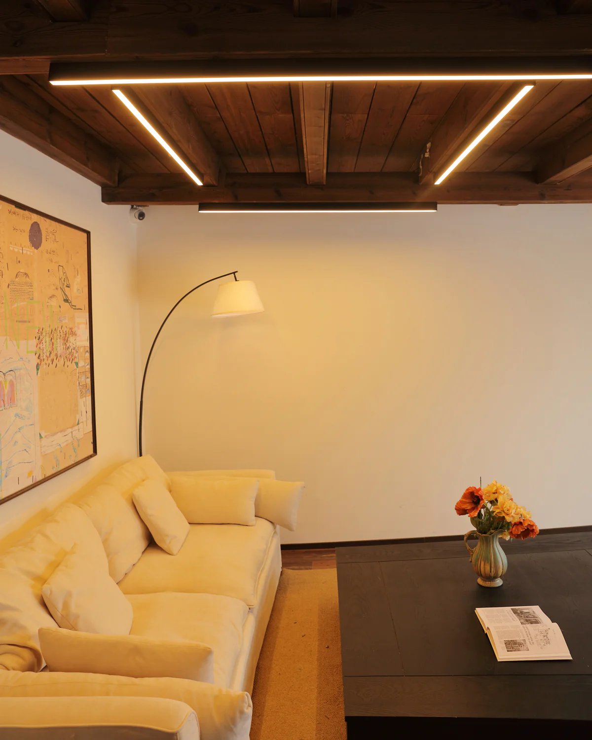 WOMO Dimmable Linear Flush Mount Ceiling Light-WM1003 - Image 74