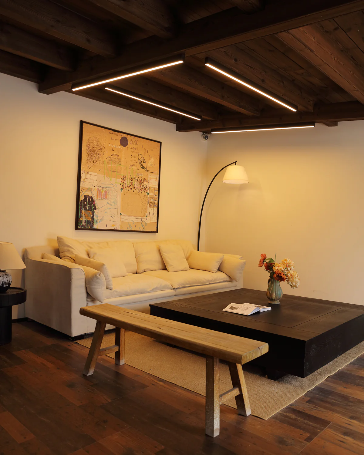 WOMO Dimmable Linear Flush Mount Ceiling Light-WM1003 - Image 75