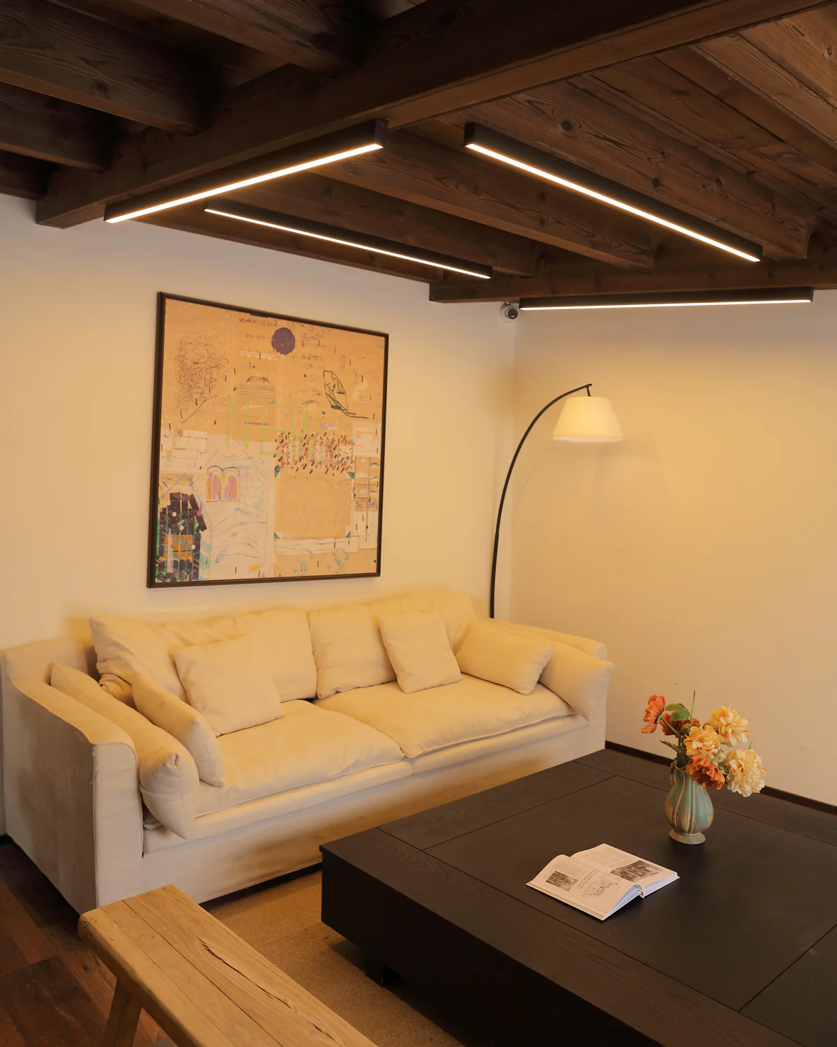 WOMO Dimmable Linear Flush Mount Ceiling Light-WM1003 - Image 81