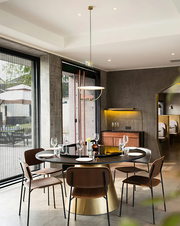 WOMO Disc Pendant Light-WM2754 - Image 9