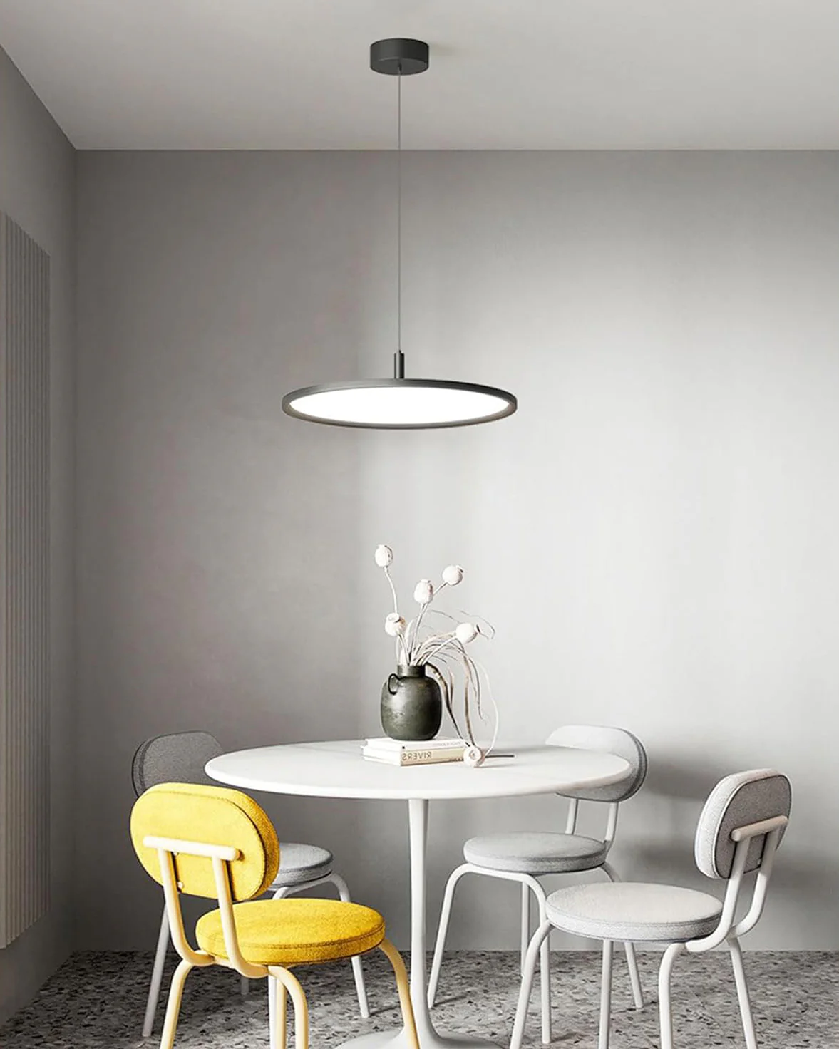 WOMO Large Disc Pendant Light-WM2911 - Image 5