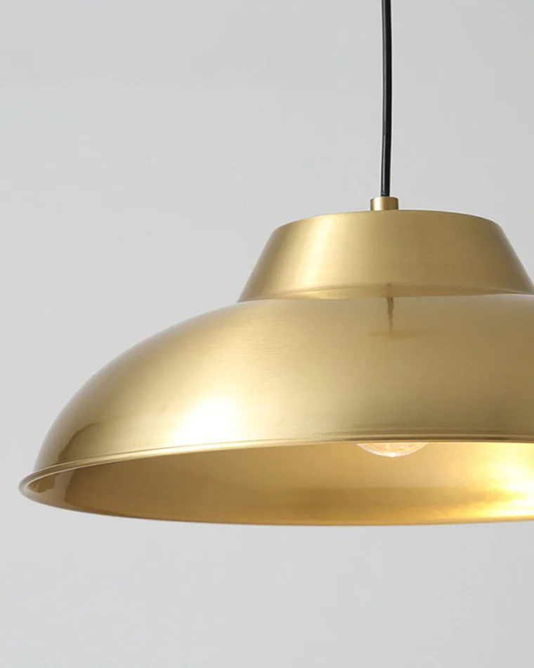 WOMO Dome Brass Pendant Light-WM2457 - Image 11