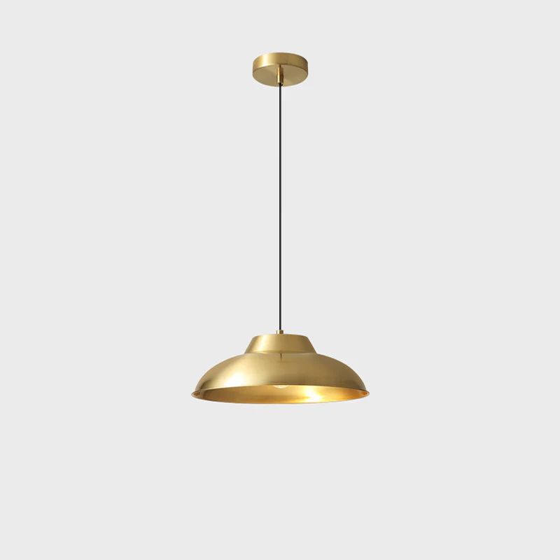 WOMO Dome Brass Pendant Light-WM2457 - Image 12