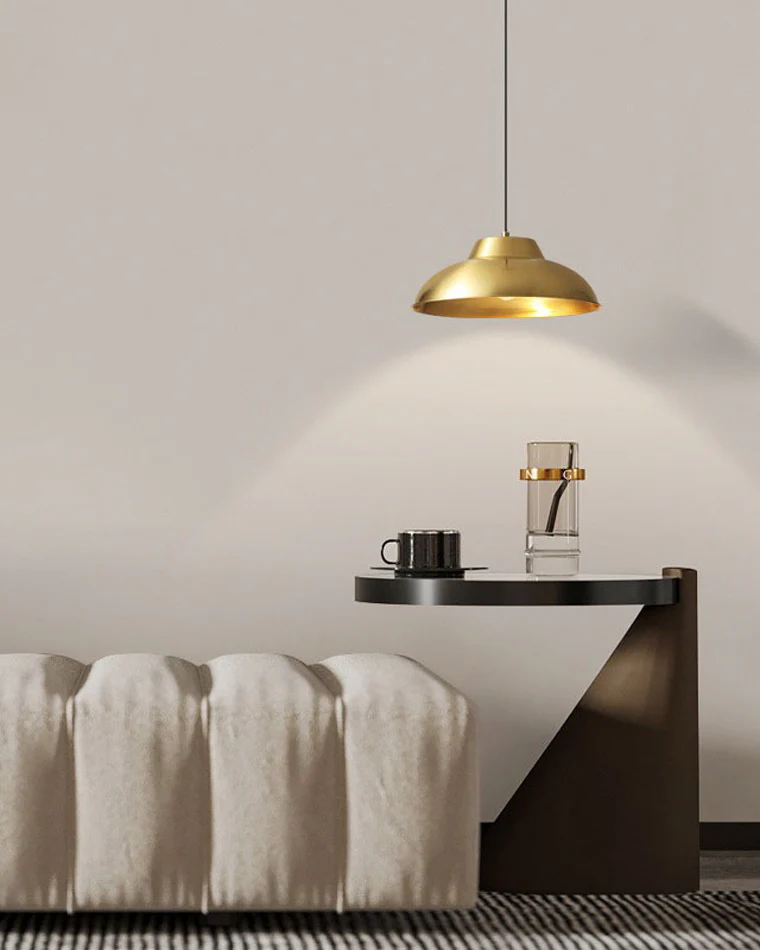 WOMO Dome Brass Pendant Light-WM2457 - Image 3