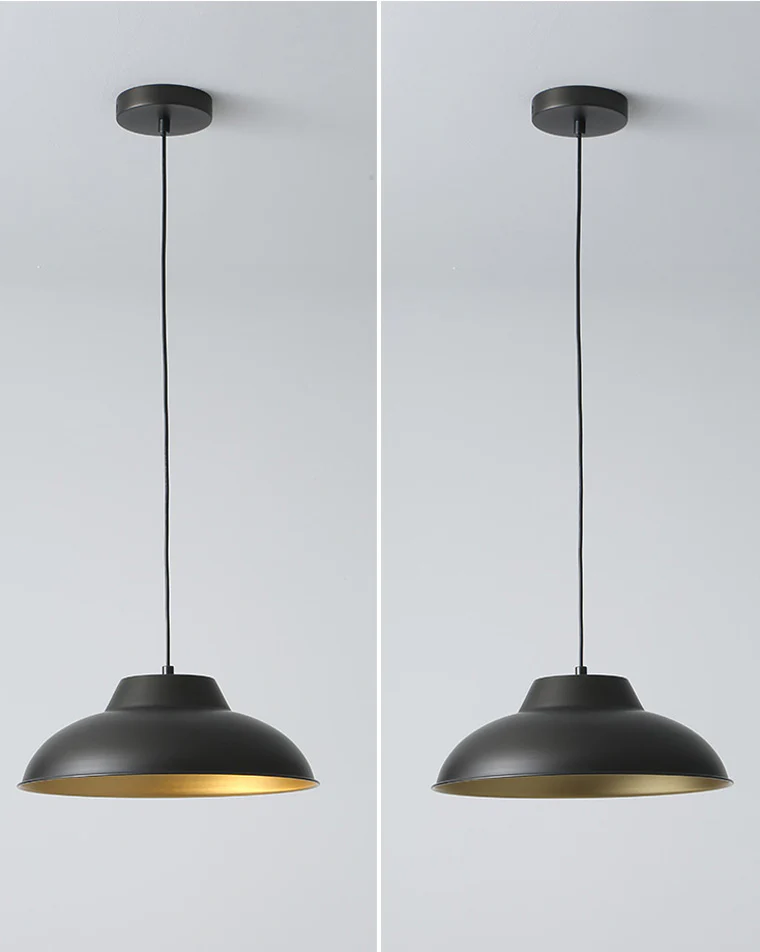 WOMO Dome Brass Pendant Light-WM2457 - Image 9