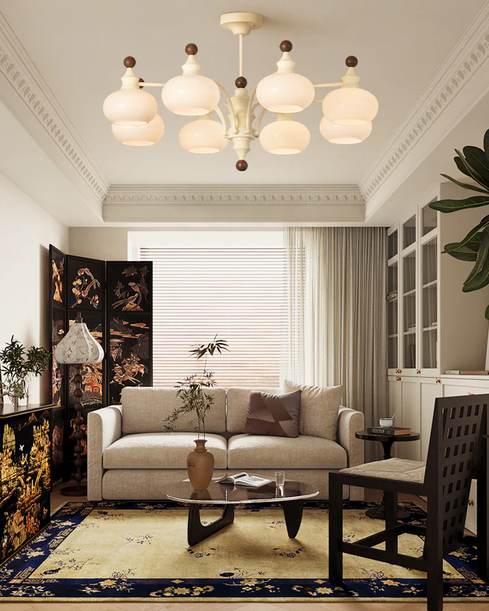 WOMO Dome Glass Chandelier-WM2984 - Image 3