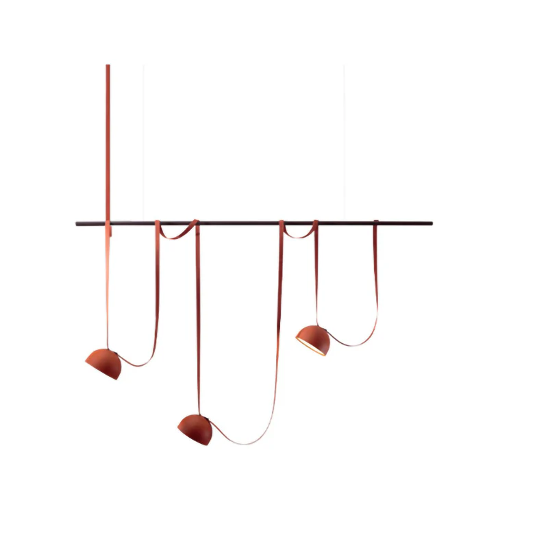 WOMO Dome Leather Linear Chandelier-WM2319 - Image 10