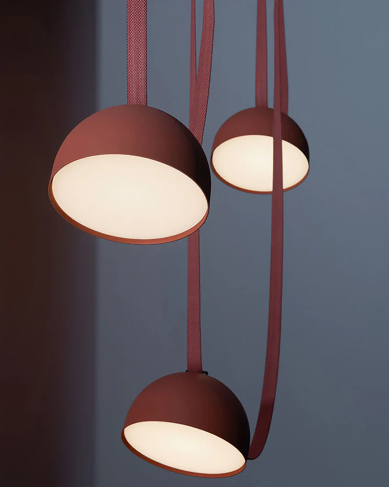 WOMO Dome Leather Linear Chandelier-WM2319 - Image 9