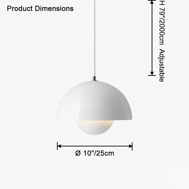 WOMO Dome Small Pendant Light-WM2498 - Image 21