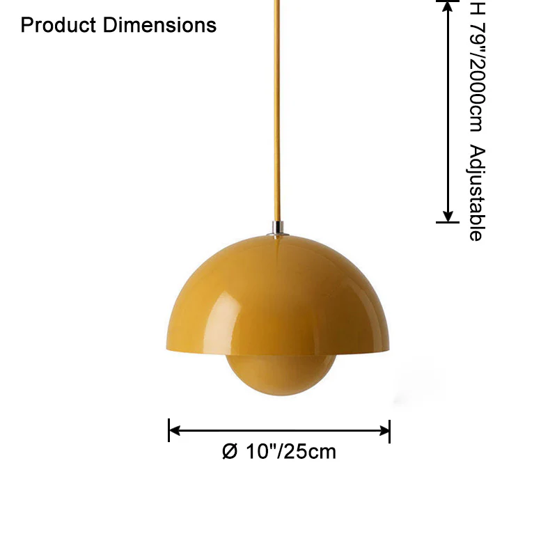 WOMO Dome Small Pendant Light-WM2498 - Image 25
