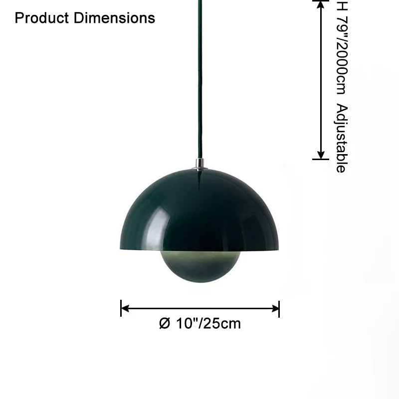 WOMO Dome Small Pendant Light-WM2498 - Image 29