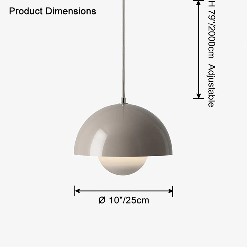 WOMO Dome Small Pendant Light-WM2498 - Image 31