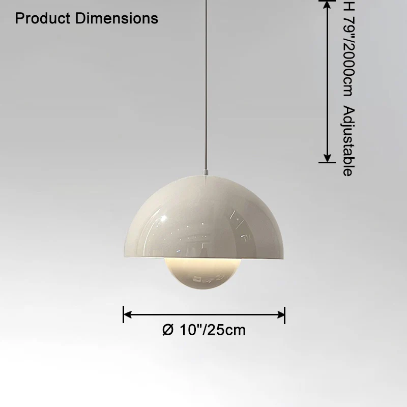 WOMO Dome Small Pendant Light-WM2498 - Image 35