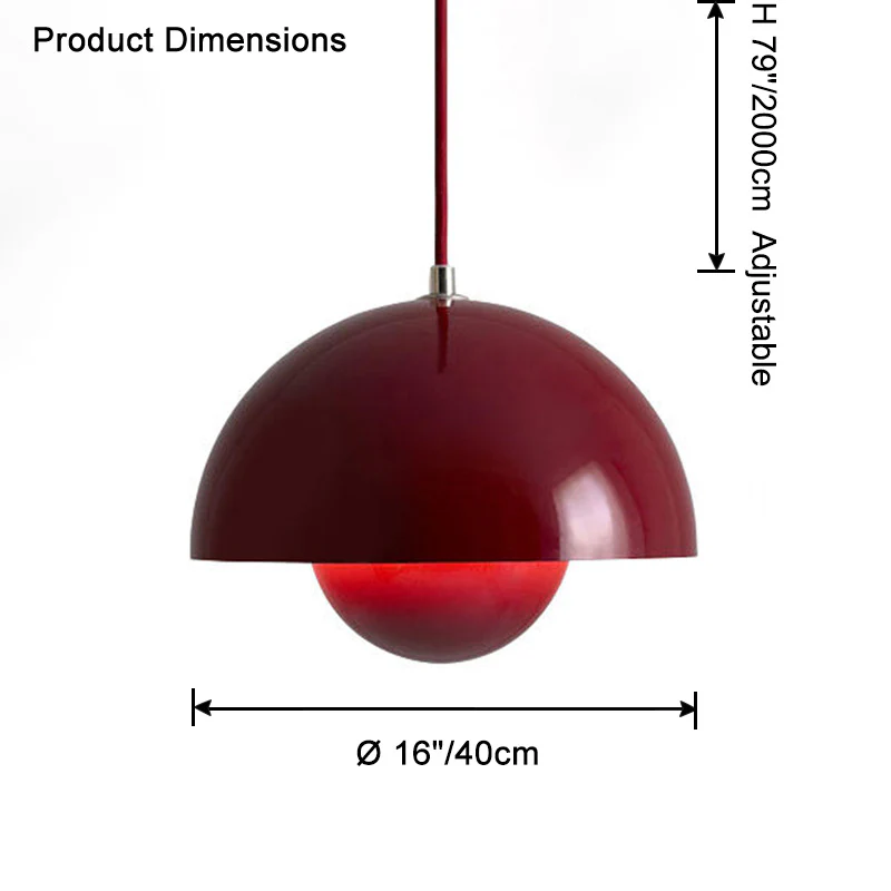 WOMO Dome Small Pendant Light-WM2498 - Image 45