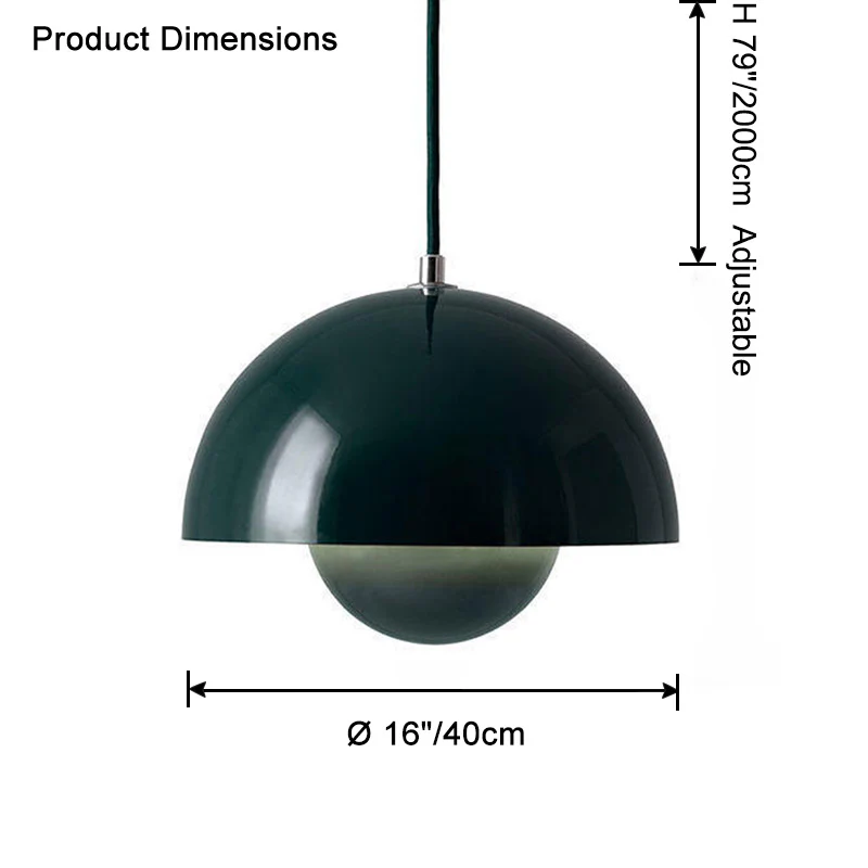 WOMO Dome Small Pendant Light-WM2498 - Image 47