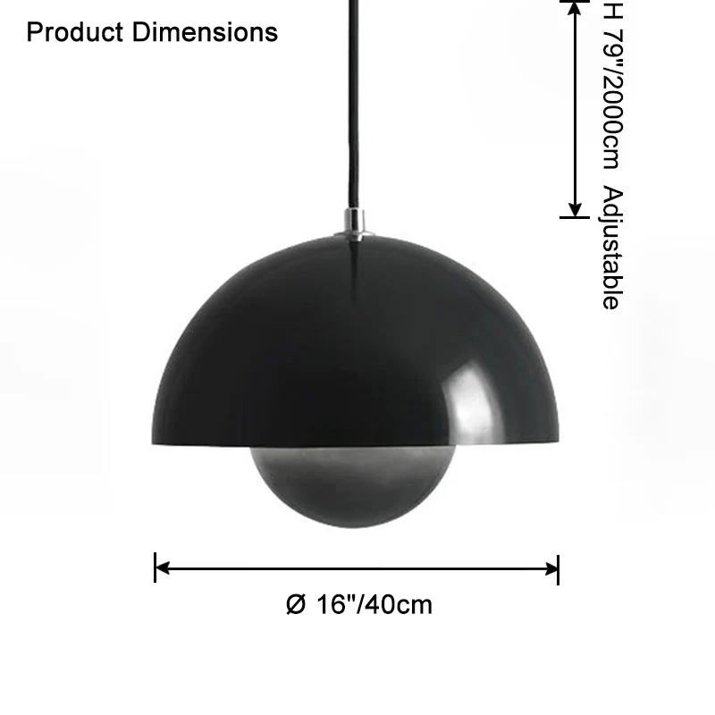 WOMO Dome Small Pendant Light-WM2498 - Image 55