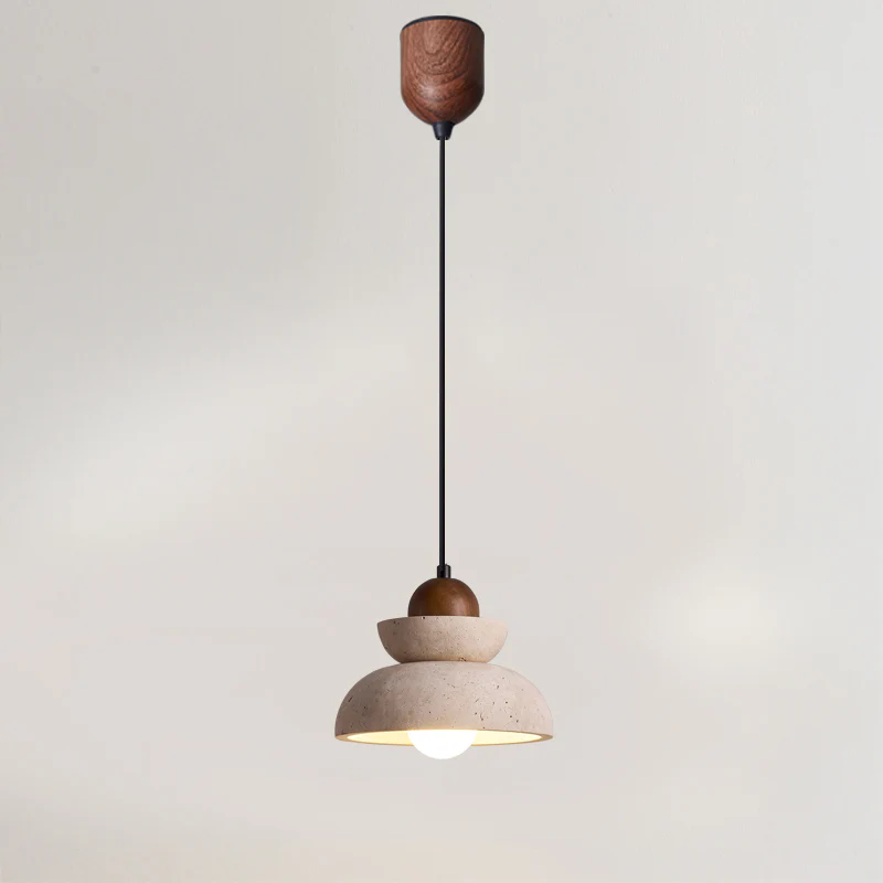 WOMO Dome Travertine Pendant Light-WM3096 - Image 7